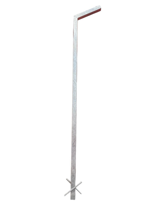 Poste cerco de paso 75x75 mm en 2 mm - Para cerco perimetral